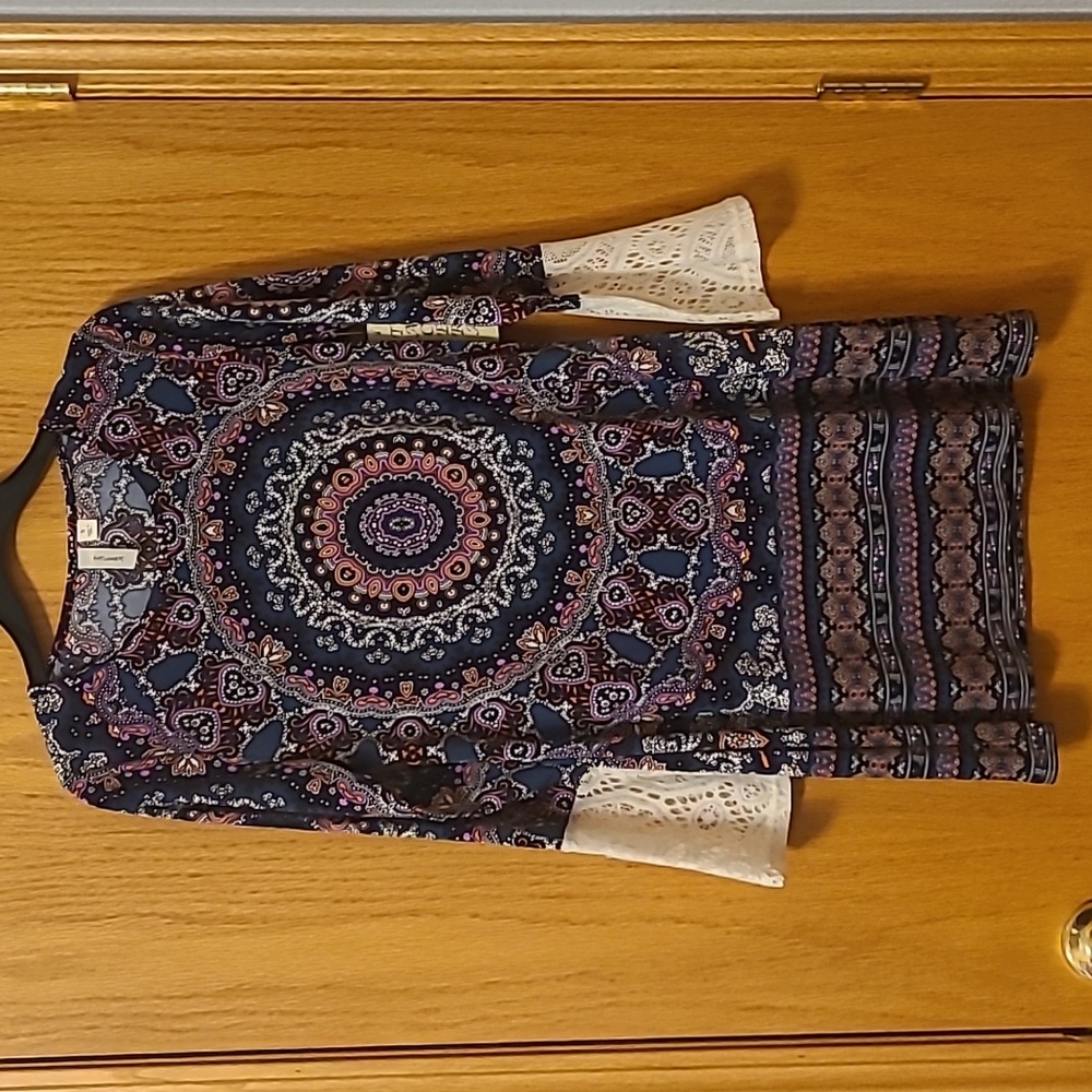 NWT Tacera Boho Dress Size Small